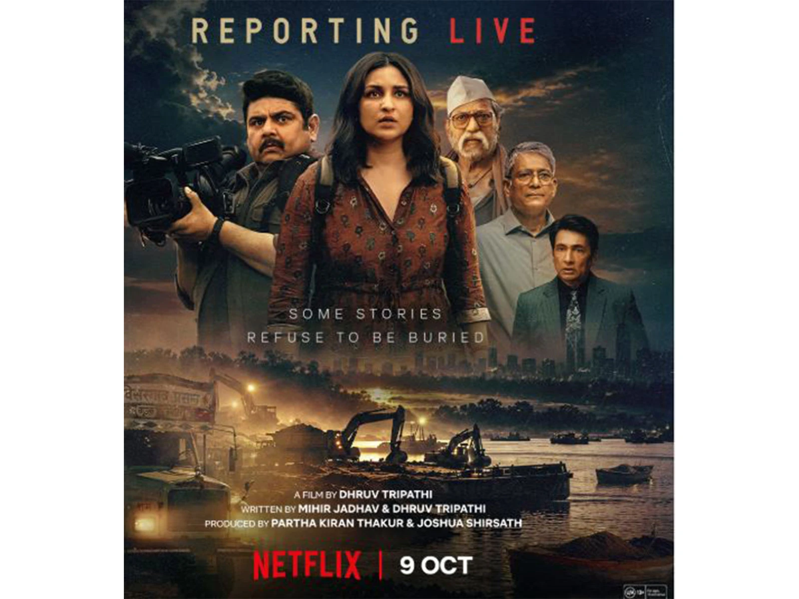 Parineeti Chopra returns to Netflix with the investigative thriller Reporting Live