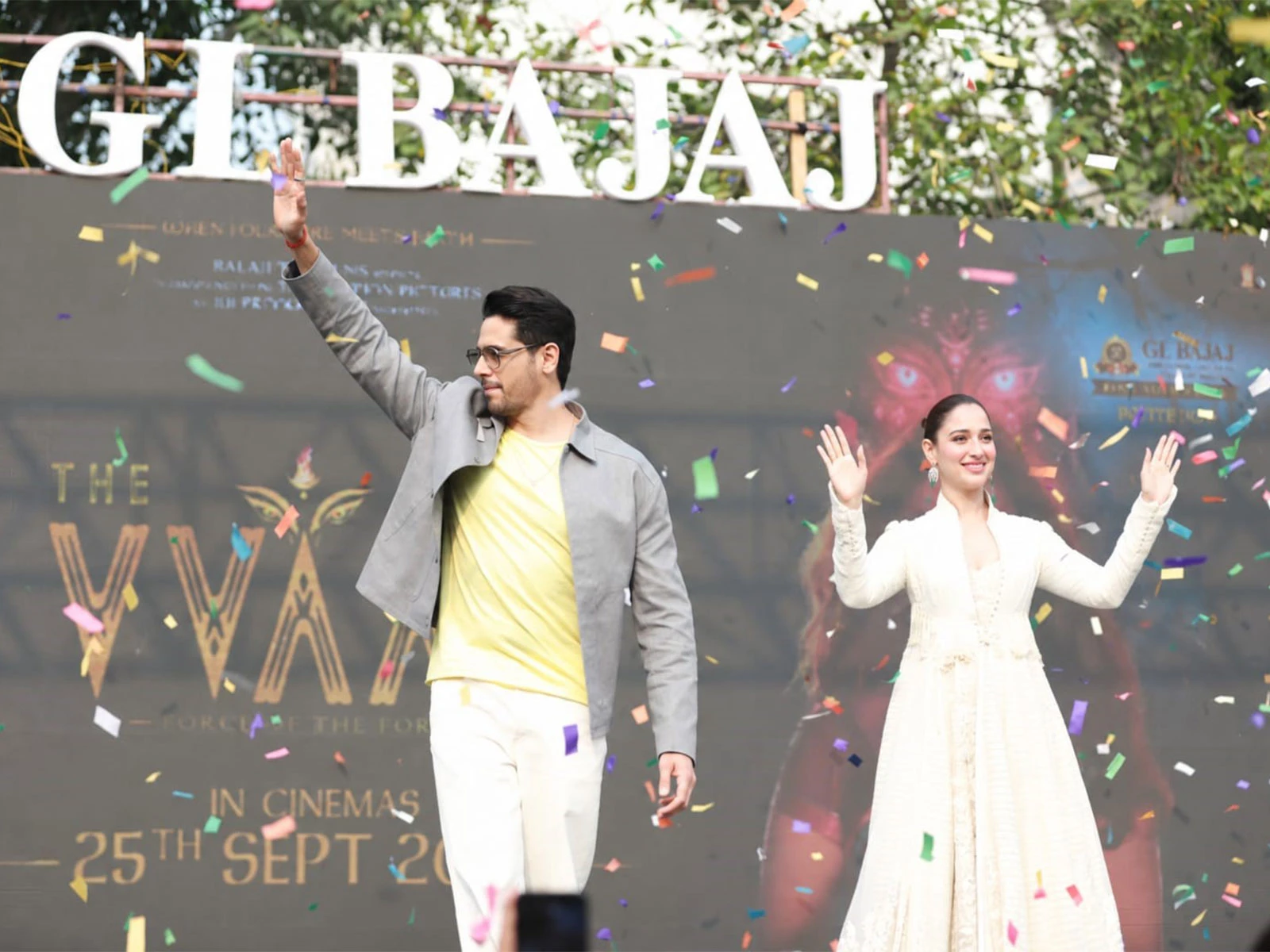 Tamannaah Bhatia and Sidharth Malhotra bring star power to GL Bajaj campus