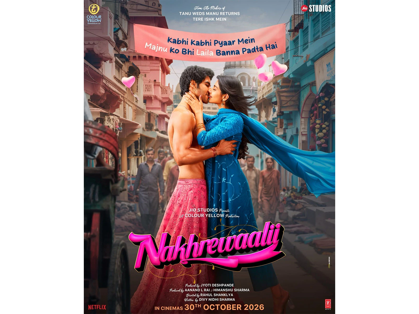 Aanand L Rai brings a fresh romantic comedy Nakhrewaalii to theatres this October