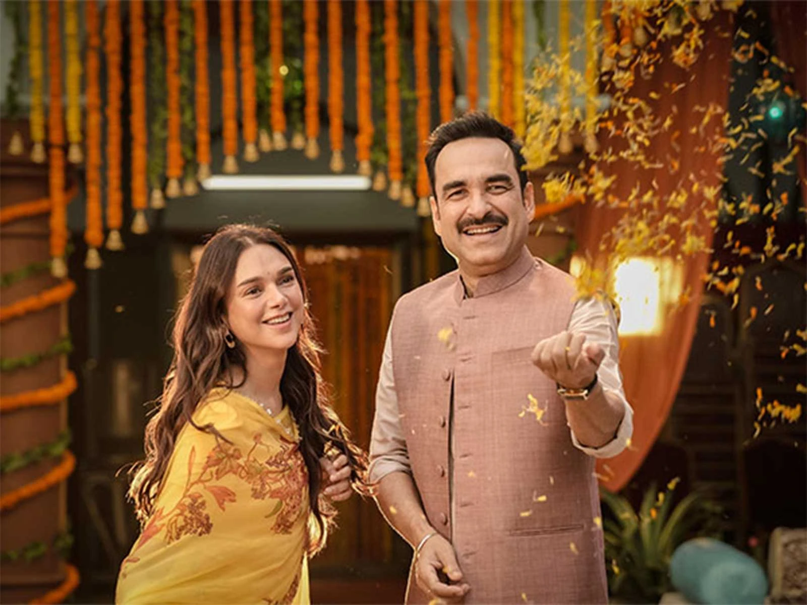 Pankaj Tripathi and Aditi Rao Hydari team up for Parivarik ManuRanjan on Sony LIV