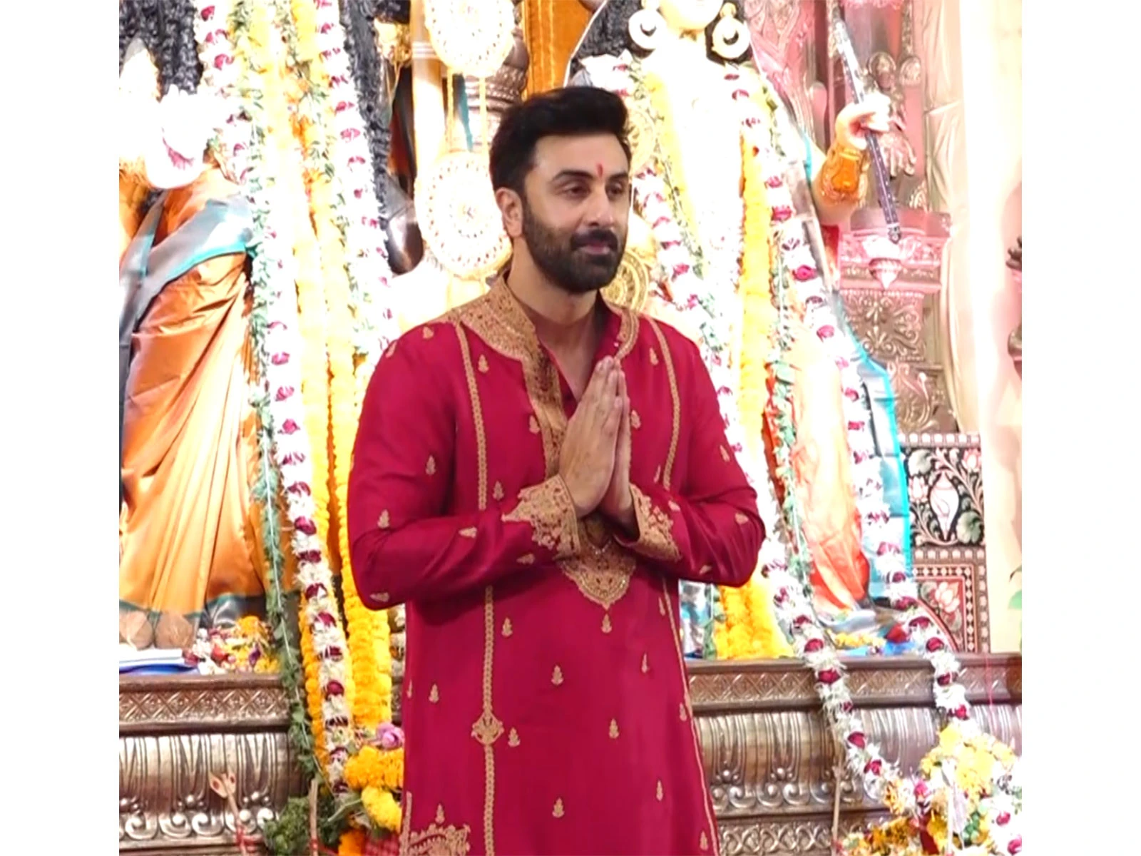 Ranbir Kapoor and Kajol attend the grand 80th anniversary Durga Puja celebrations in Mumbai