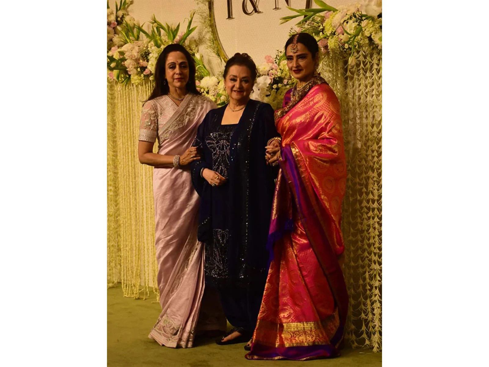 Hema Malini and Saira Banu share heartfelt birthday wishes for the legendary Rekha