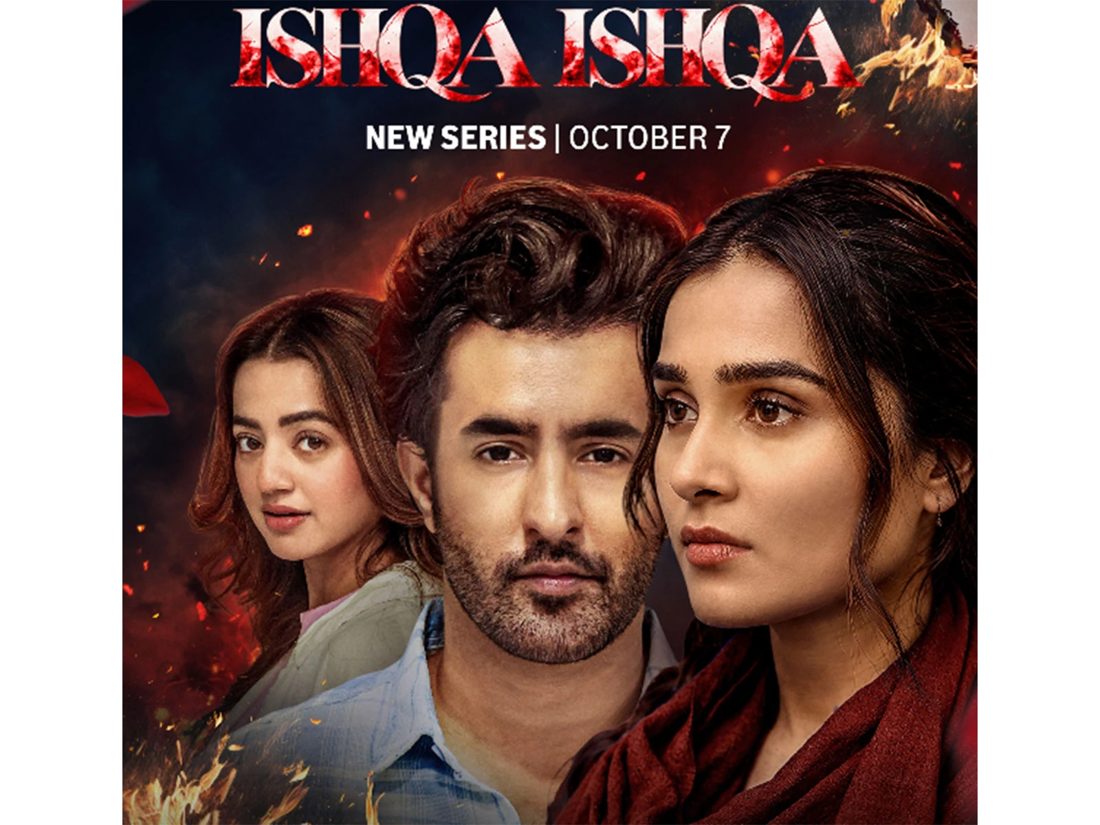 Helly Shah and Satyajeet Dubey navigate dark obsession in the Ishqa Ishqa trailer
