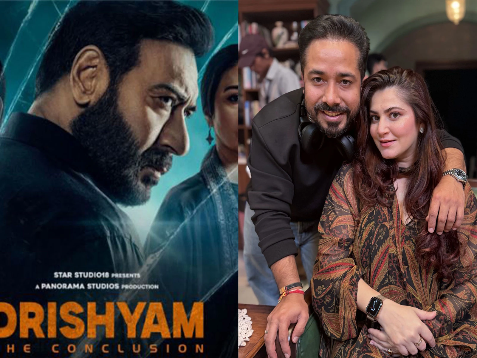 Shivaleeka Oberoi gets emotional as Abhishek Pathak sees success with Drishyam 3